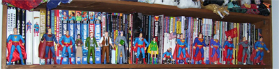 Superman Book Shelf