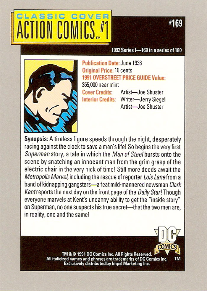 Cosmic Cards Action Comics B