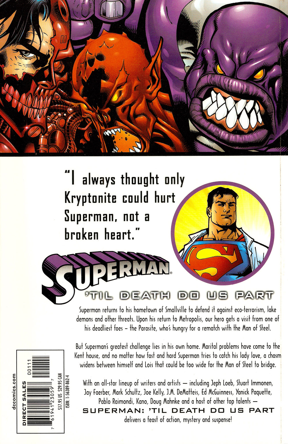 Superman Vol. 3 Til Death Do Us Part B