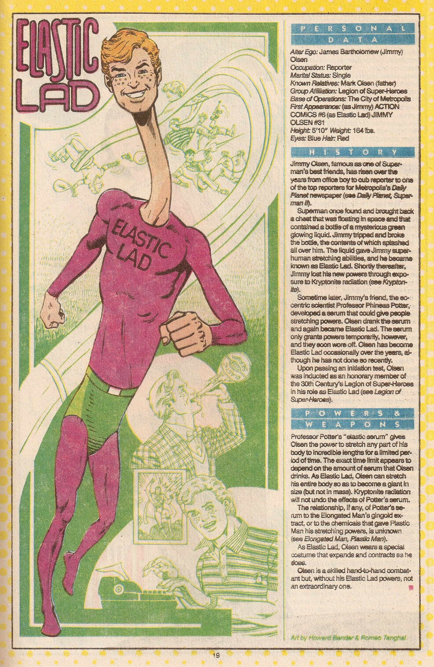 Jimmy Olsen - Elastic Lad