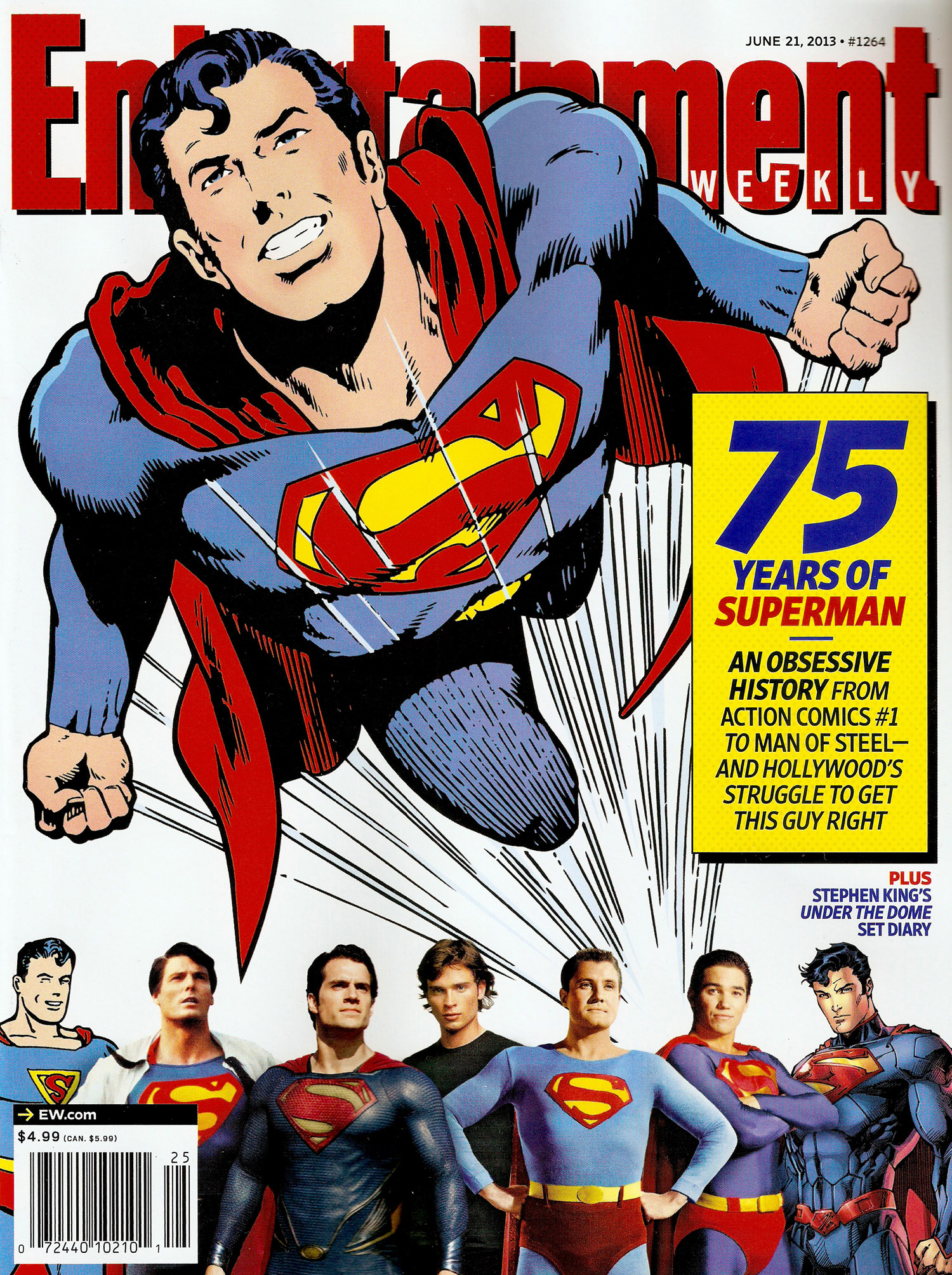 Entertainment Weekly Superman at 75