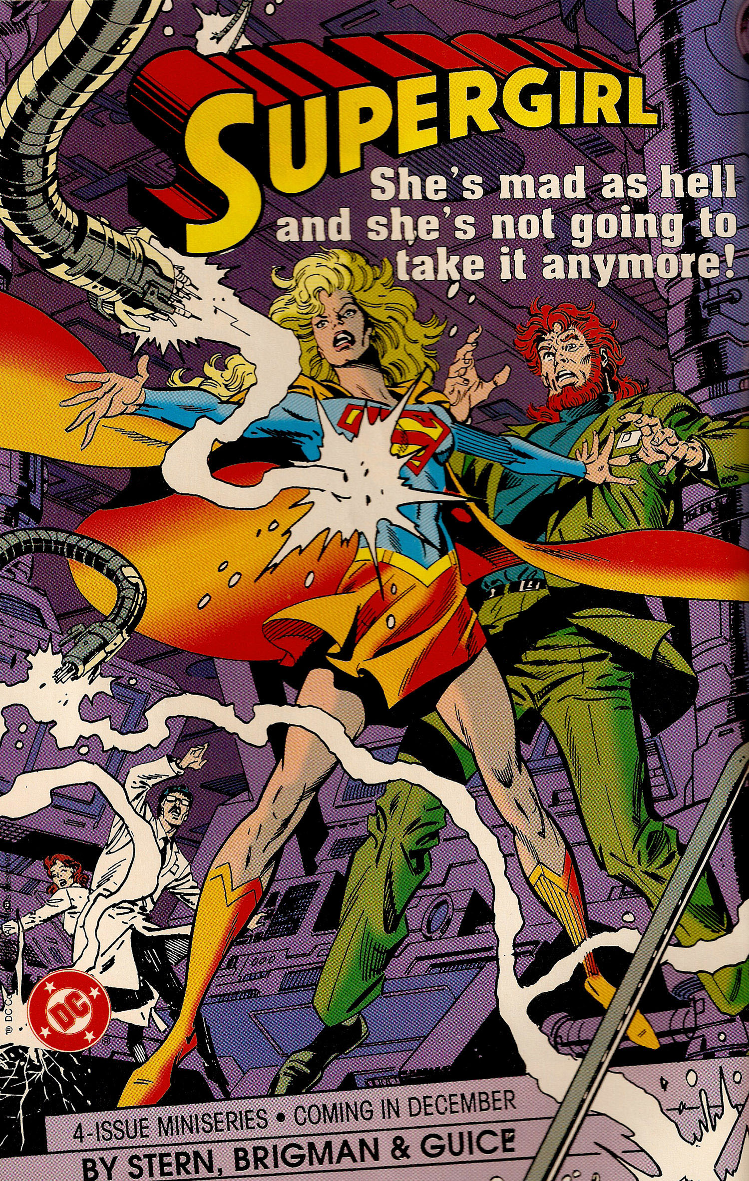 Ad- Supergirl 1994 Mini-Series